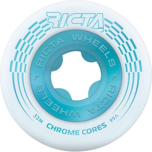 53MM CHROME CORE WHITE TEAL 99A