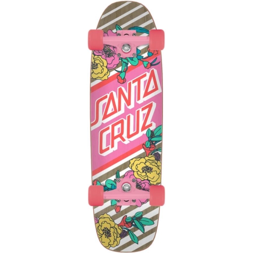 FLORAL STRIPE 8.4 X 29.4 STREET SKATE