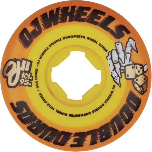 53MM DOUBLE DURO ORANGE YELLOW 101A/95A