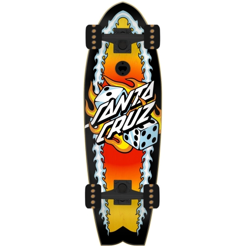 FLAMING DICE DOT 8.81IN X 27.69IN SHARK