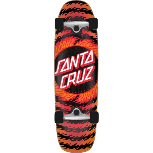 FLAME RINGED DOT 8.4in X 29.4in STREET CRUZER