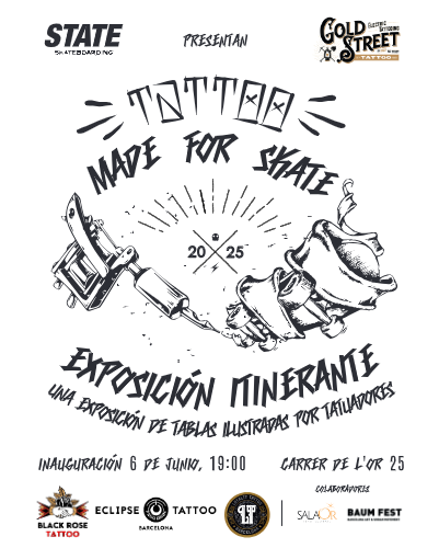64. TATTOO MADE FOR SKATE portada