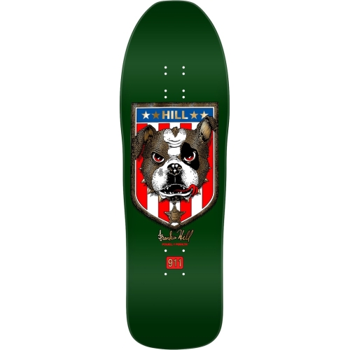 FRANKIE HILL BULL DOG "15" 10.0 167 K15 Green/gold Foil