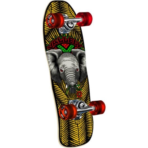 Mike Vallely Baby Elephant Yellow / Black 59mm x 80a Mini Cruiser Wheels