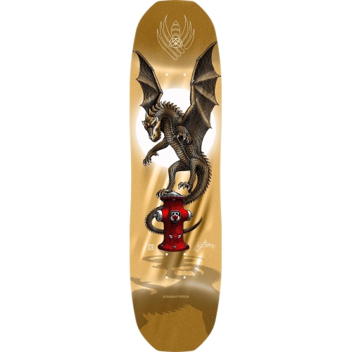 FLIGHT Andy Anderson Hydrant 8.40" Gold Foil