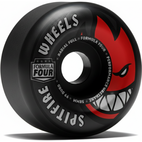 F4 99 RADIAL FULL BLACK 58